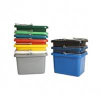 10L Plastic Bucket Metal Handle