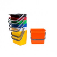 6L Heavy Duty Plastic Bucket Plastic Handle